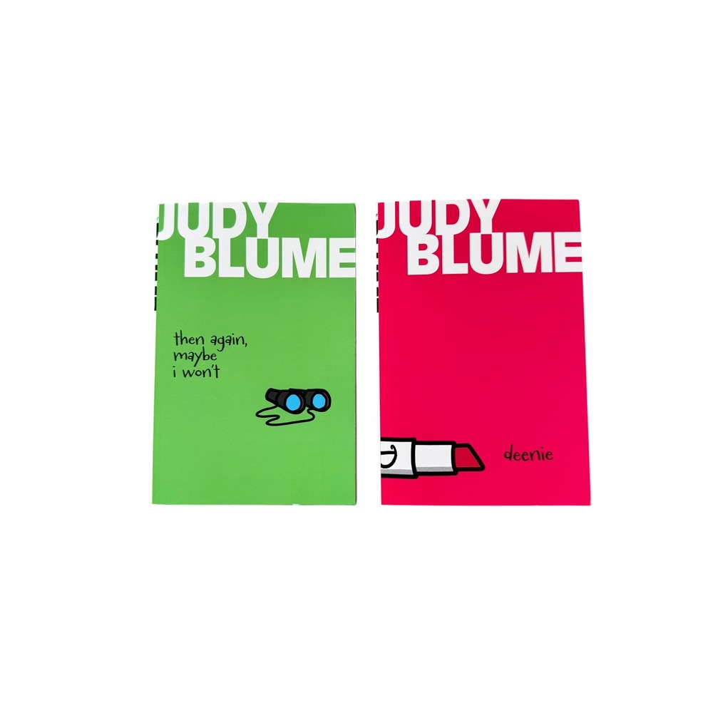 Judy Blume Book Bundle Deenie and Then Again Maybe I Won't Paperbacks 2014